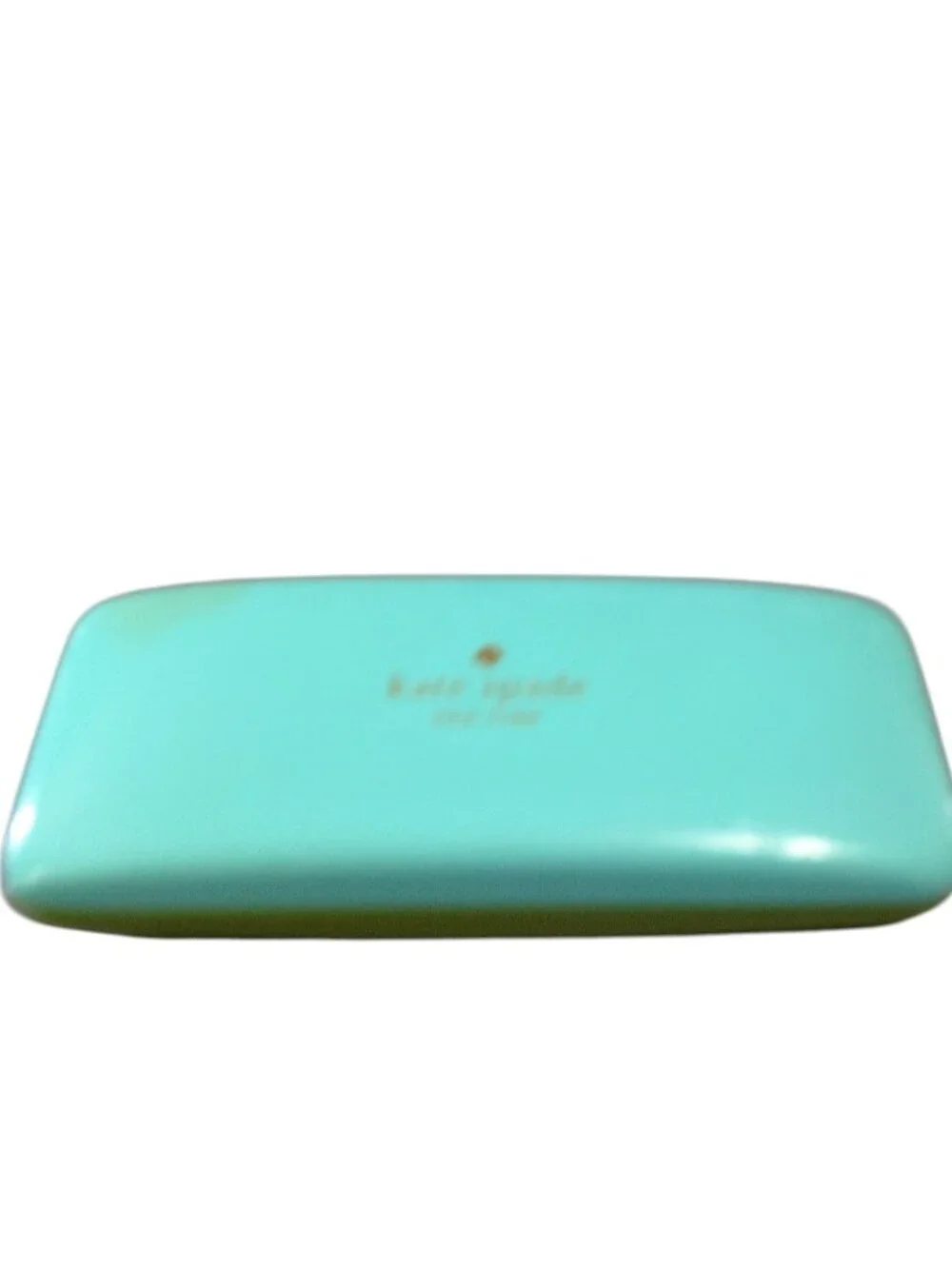 Kate Spade New York  Blue Green 2-Tone Hard Shell Eyeglass Sunglass Case